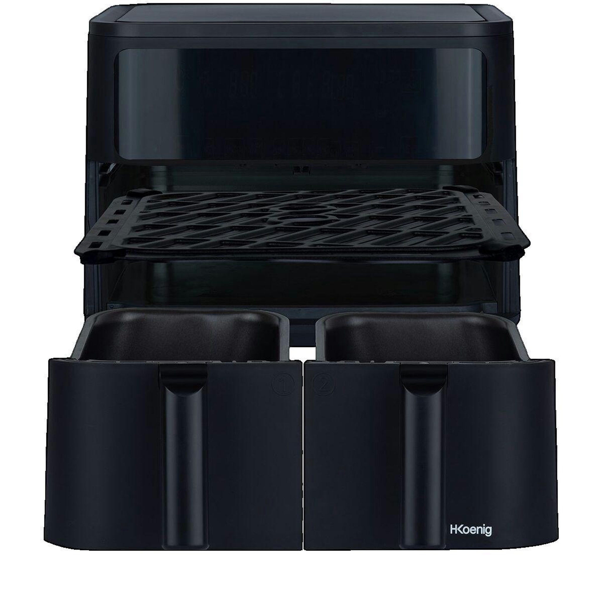 Voir la diapositive 2 : HKOENIG Friteuse Hkoenig FRY900 9 litres Noir