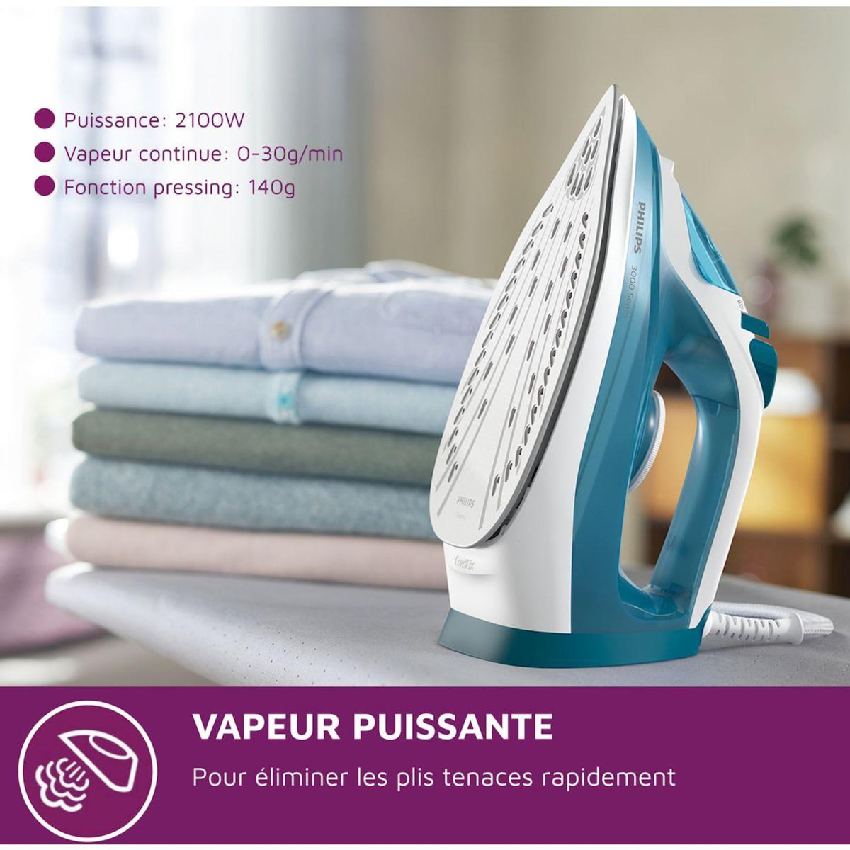 Philips Fer à repasser DST3011/20