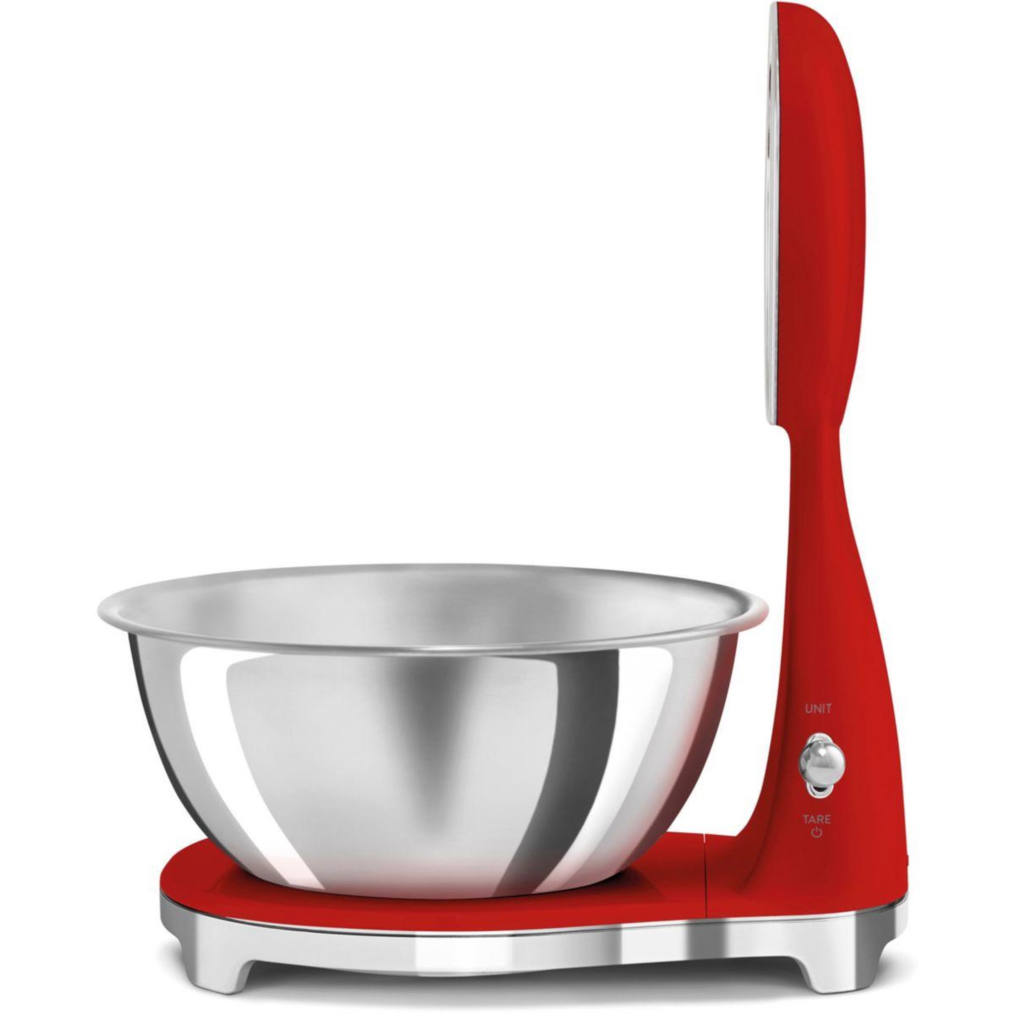 Voir la diapositive 4 : SMEG Balance de cuisine KSF01RDWW Rouge