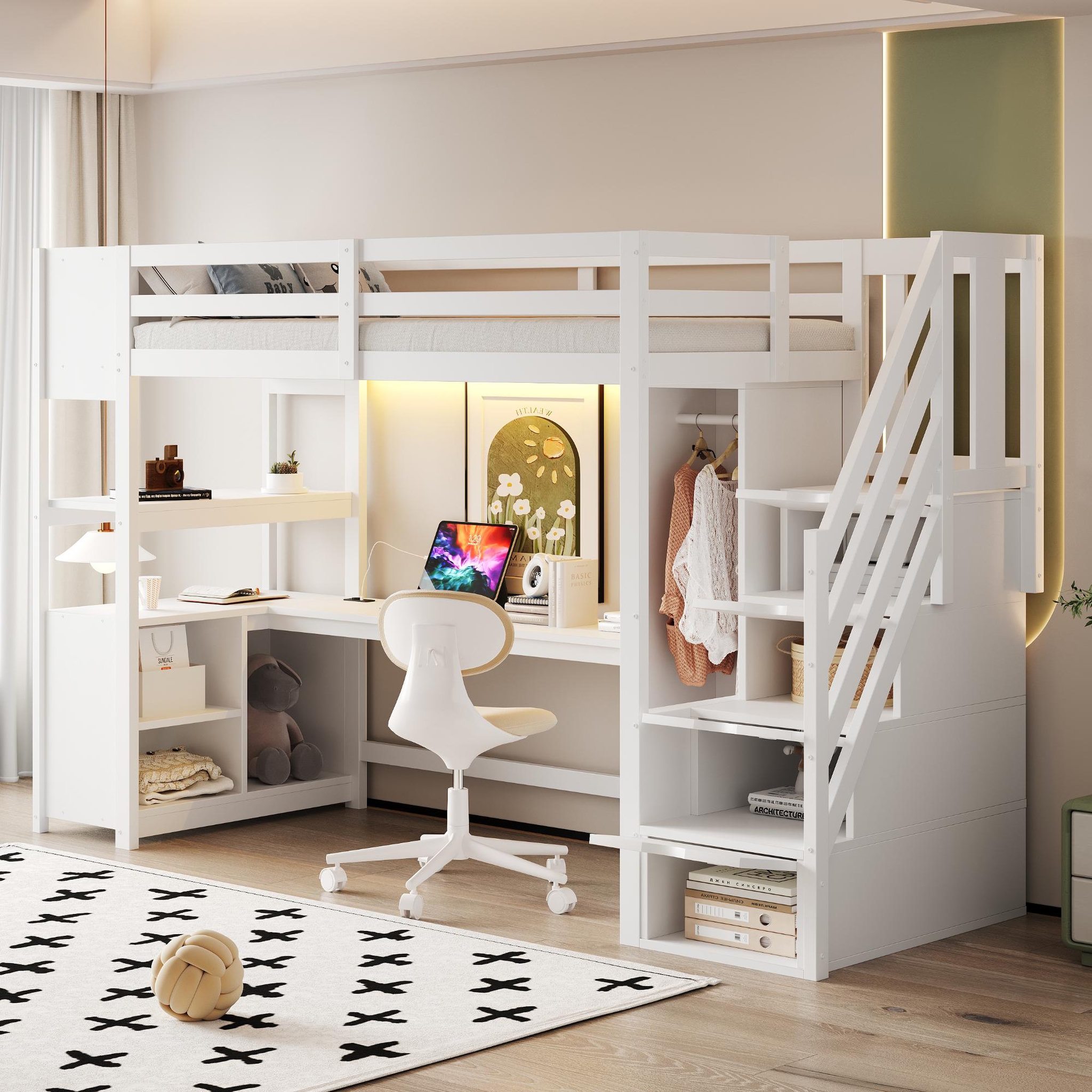 Voir la diapositive 4 : MERAX Lit mezzanine
