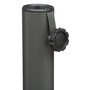 Voir la diapositive 2 : HESPERIDE Pied de parasol pliant - Anthracite - 25 kg
