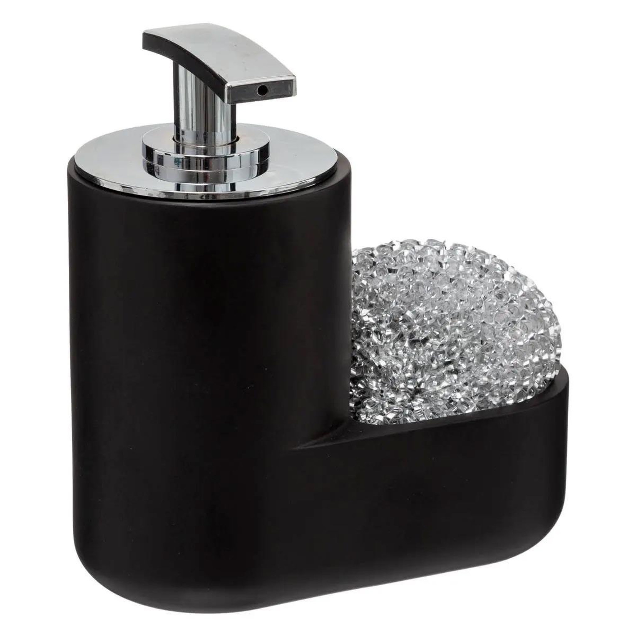 FIVE Distributeur de savon & porte éponge  washing  15cm noir