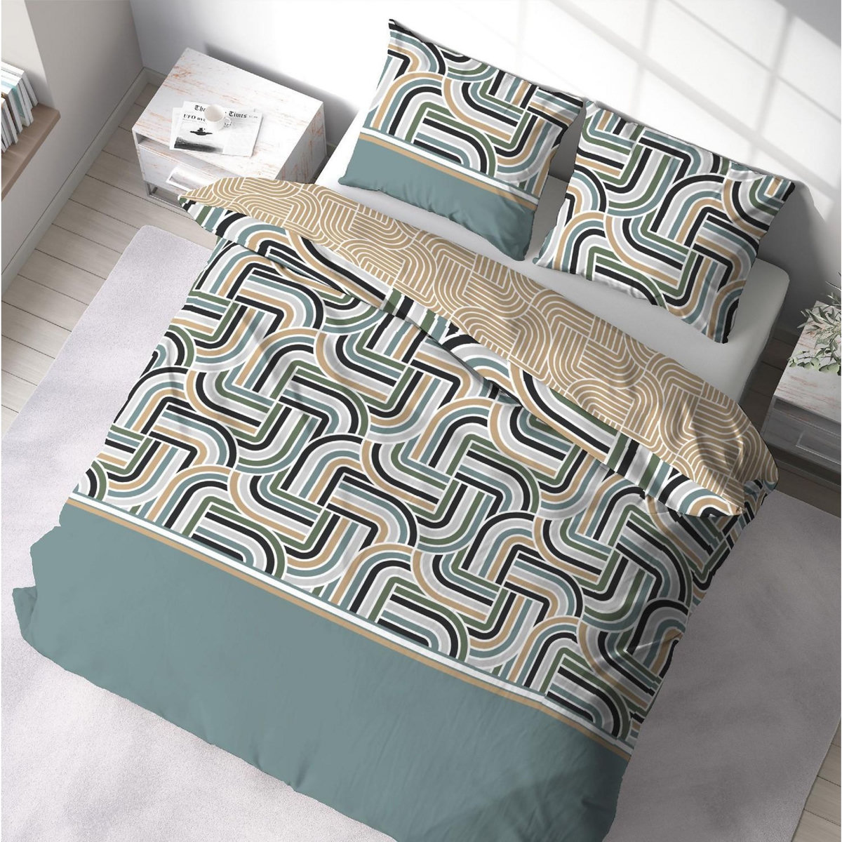 Home collection Parure de couette better coton bci loute