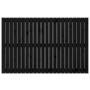 Voir la diapositive 4 : VIDAXL Tete de lit murale Noir 140x3x90 cm Bois massif de pin