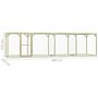 Voir la diapositive 6 : VIDAXL Poulailler 1,5x6x1,5 m Pinede impregnee