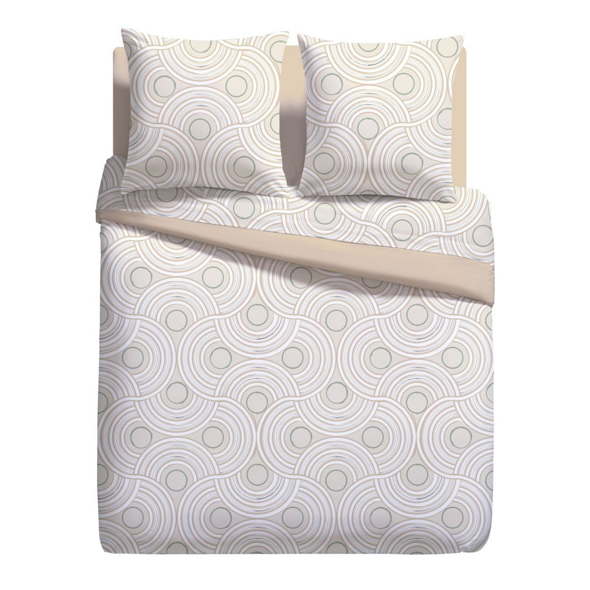 Parure housse de couette en microfibre ESTHER 
