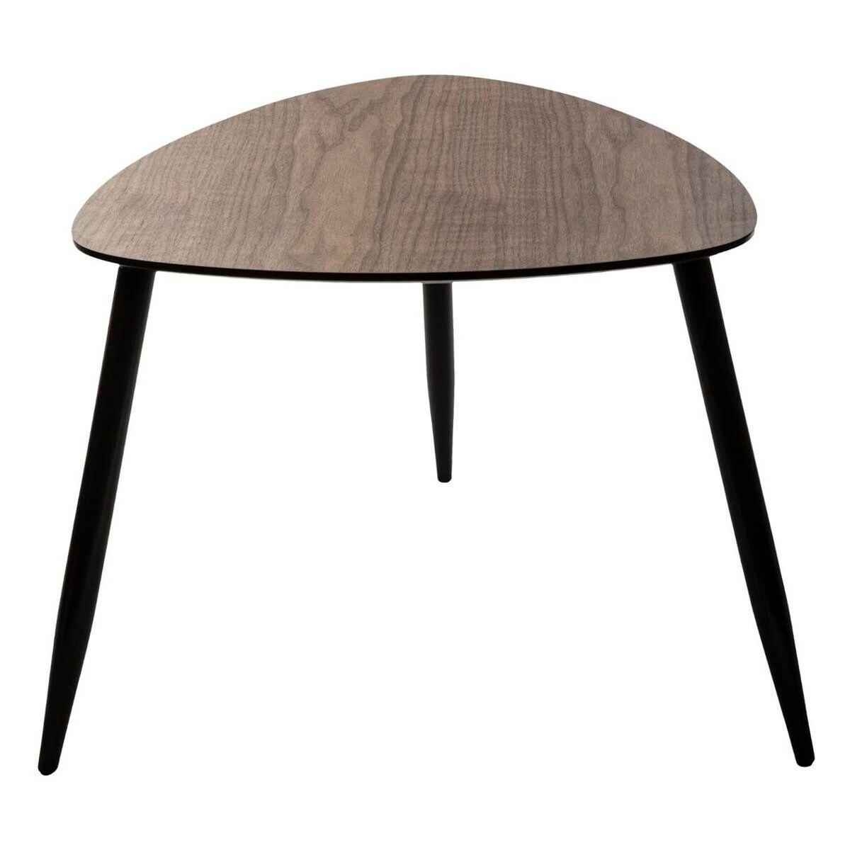 ATMOSPHERA Duo de 2 tables à café gigognes MILÉO - Marron