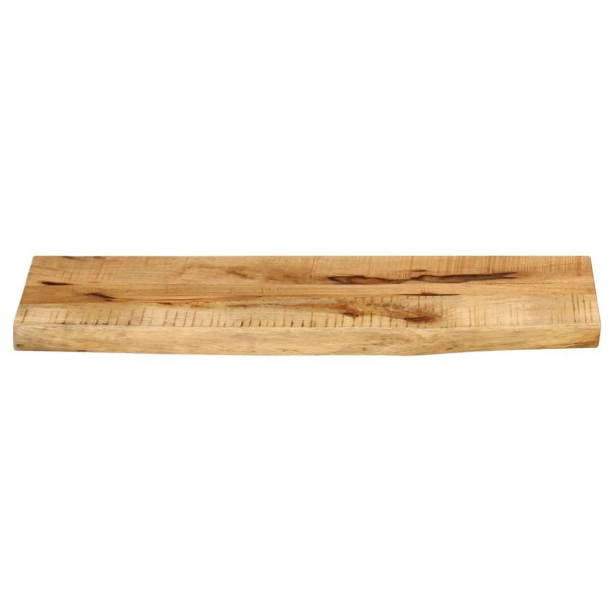 VIDAXL Dessus de table 90x30x2,5 cm bord vif bois massif manguier brut