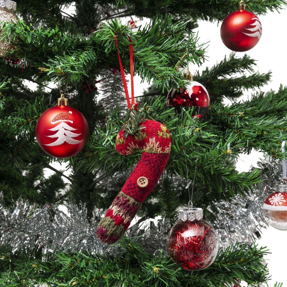 WERKAPRO Canne à sucre de Noël à suspendre  8 x 10 cm