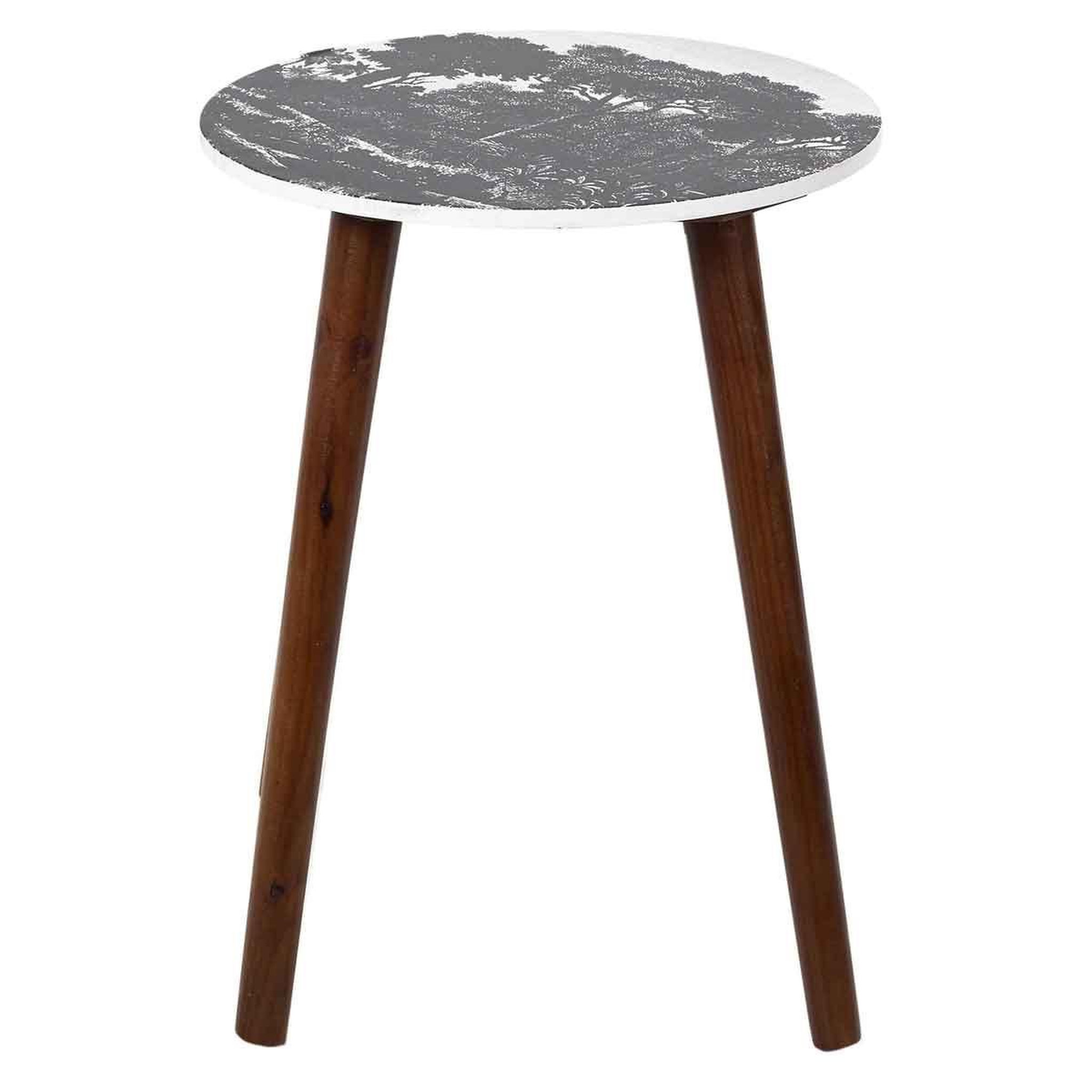 Voir la diapositive 5 : The Home Deco Factory Lot de 2 tables gigognes  admira  48cm vert & noir