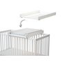 Voir la diapositive 2 : AT4 Plan à langer amovible avec matelas pour lit bébé ESSENTIEL en bois