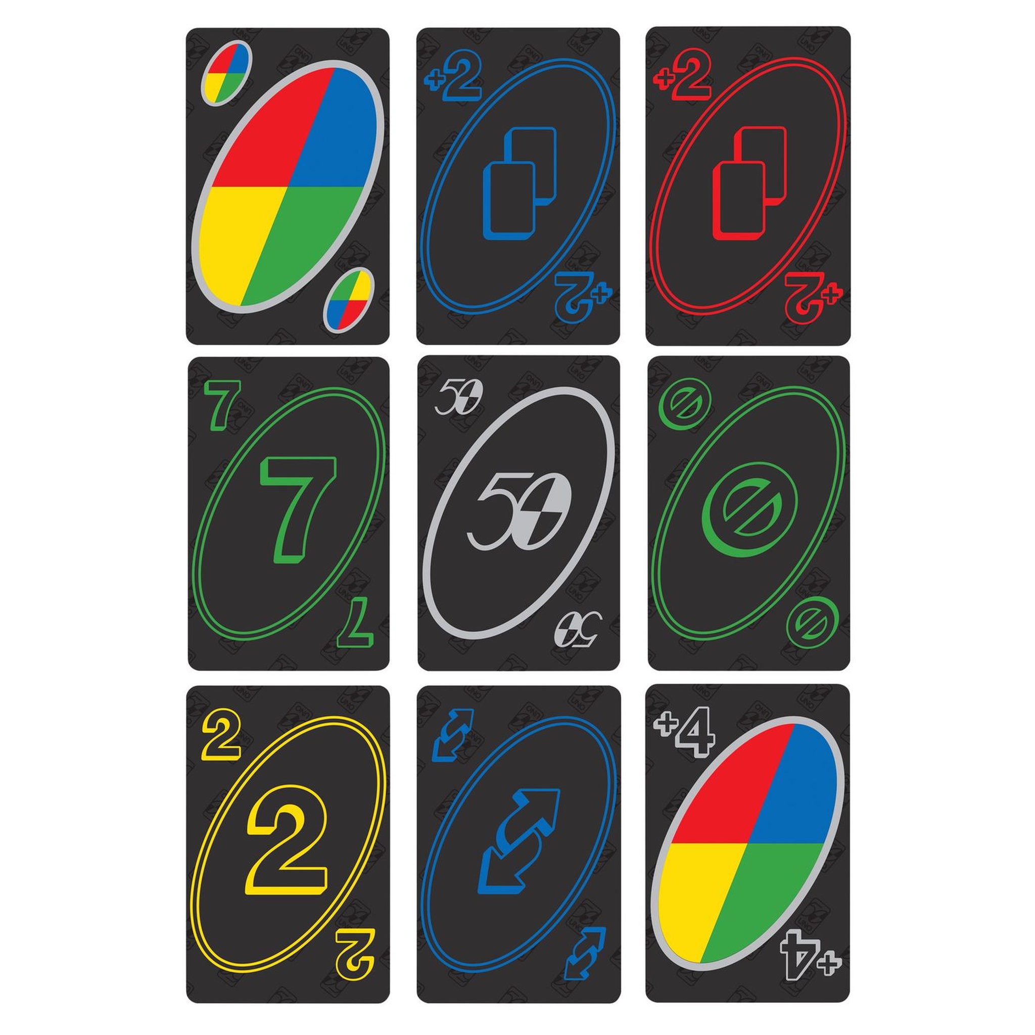 Voir la diapositive 2 : MATTEL Mattel Games - Uno 50ème Premium - Jeu de cartes Famille