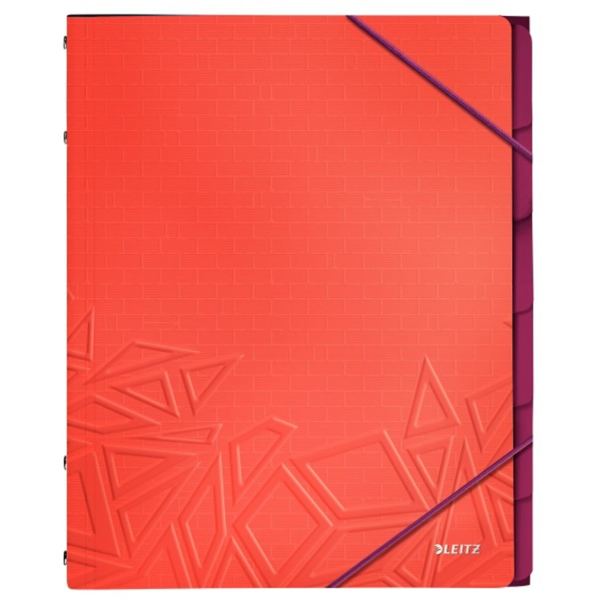 ESSELTE Trieur 6 touches Urban Chic - Rouge