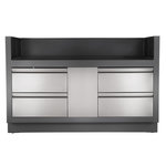 NAPOLEON Meuble de cuisine extérieure OASIS pour barbecues encastrés Prestige BIPRO825 - Napoleon