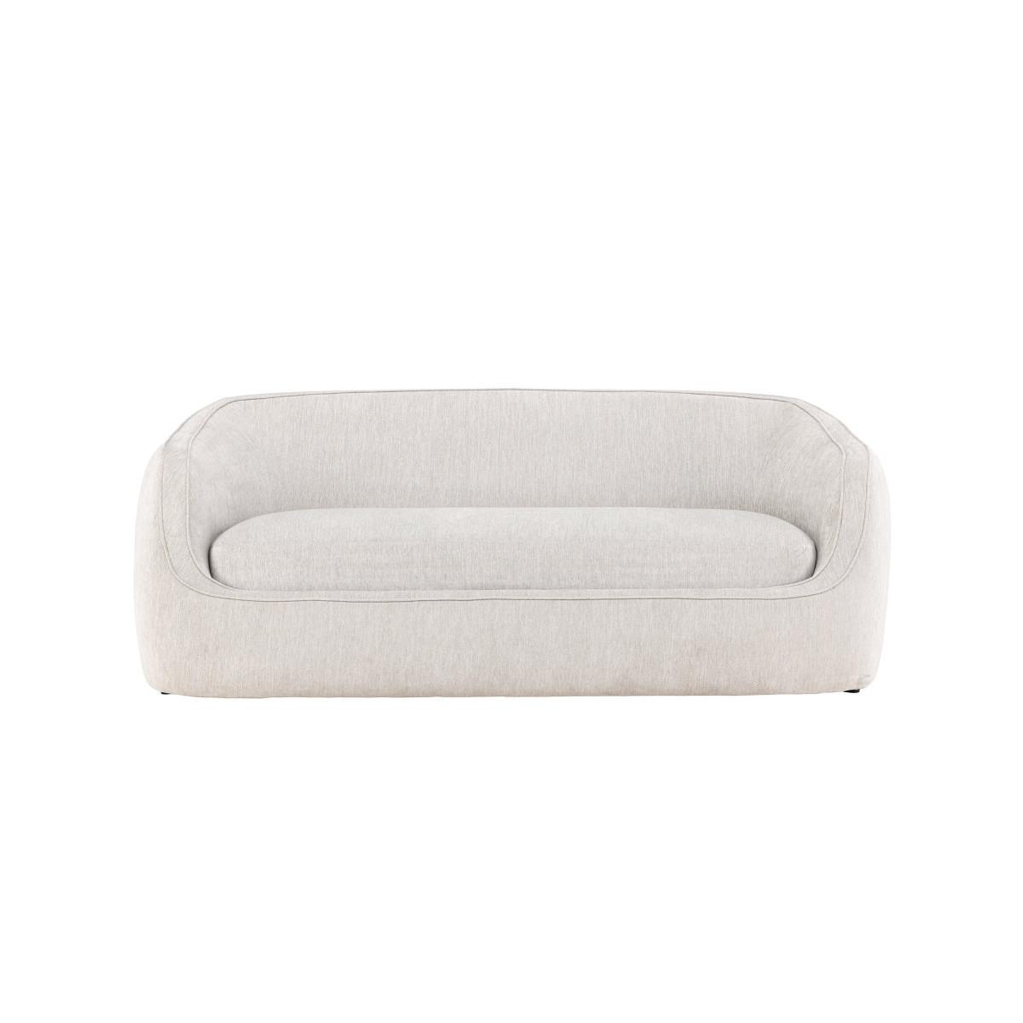 Voir la diapositive 2 : Paris Prix Canapé 3 places design  elio  196cm gris clair