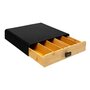 Voir la diapositive 2 : FIVE Porte-Capsules Tiroir  Nera  33cm Noir & Naturel