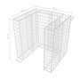 Voir la diapositive 6 : VIDAXL Panier de gabion simple Acier 110 x 100 x 120 cm