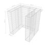 Voir la diapositive 6 : VIDAXL Panier de gabion simple Acier 110 x 100 x 120 cm