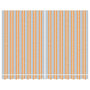 Voir la diapositive 3 : VIDAXL Tissu de remplacement pour auvent rayures multicolores 3,5x2,5m