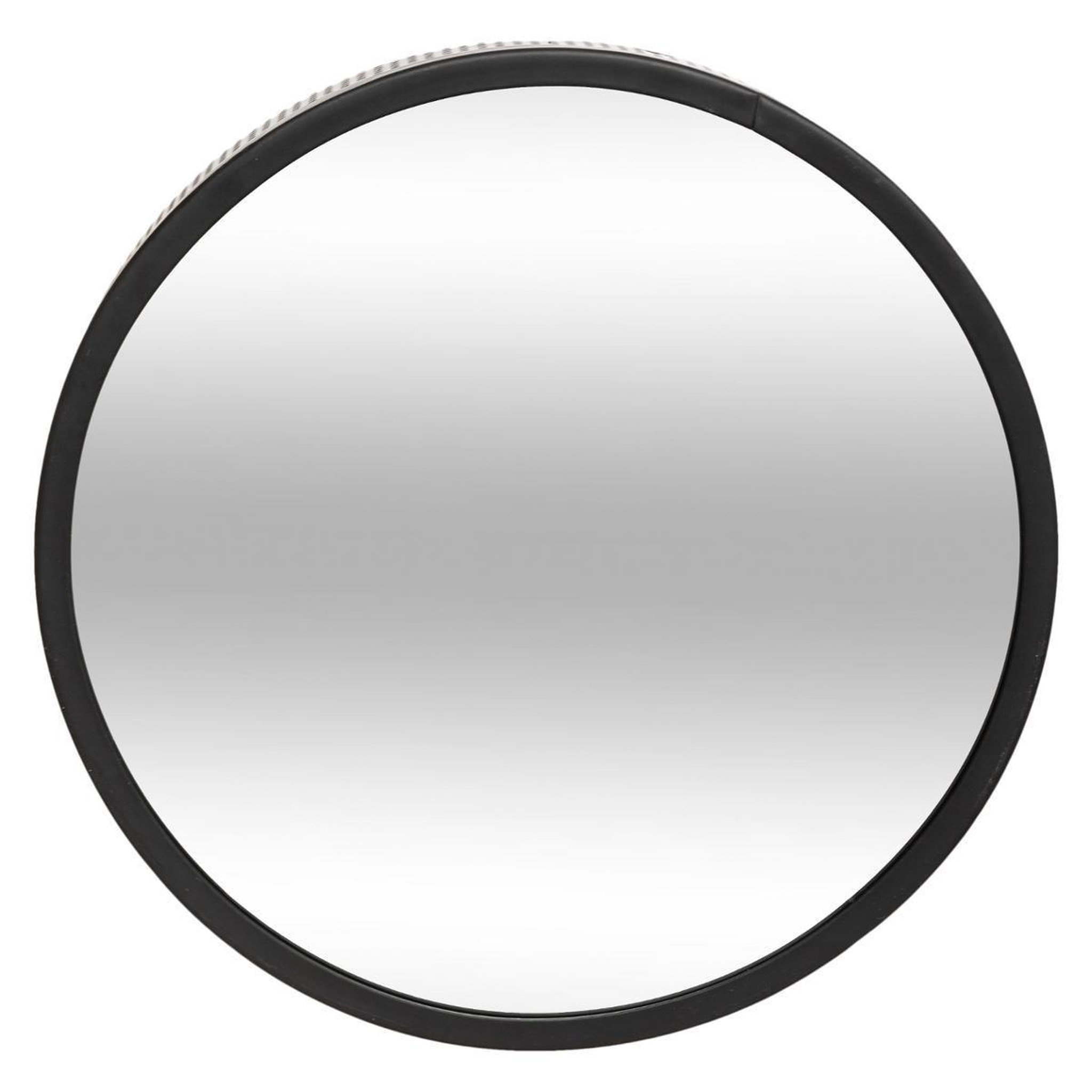 Voir la diapositive 2 : ATMOSPHERA Lot de 3 miroirs muraux design  mona  30cm noir