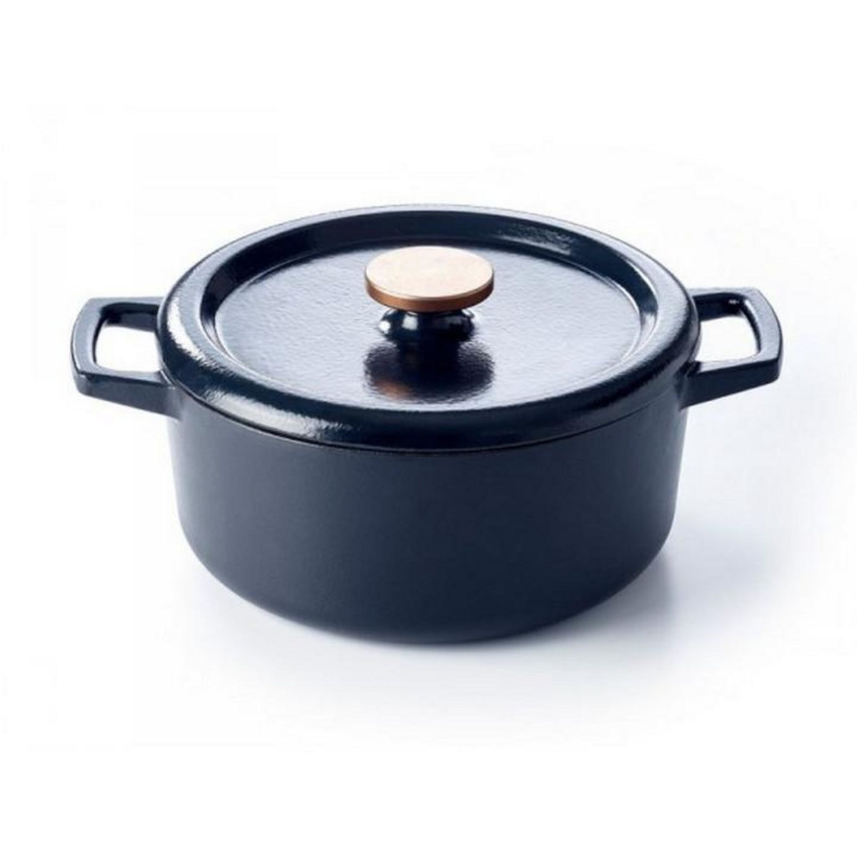 Beka Cocotte ronde en fonte émaillée 26cm noir - 15141264