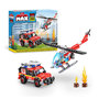 Voir la diapositive 3 : ZURU Max adventure fire rescue playset (265 pieces)
