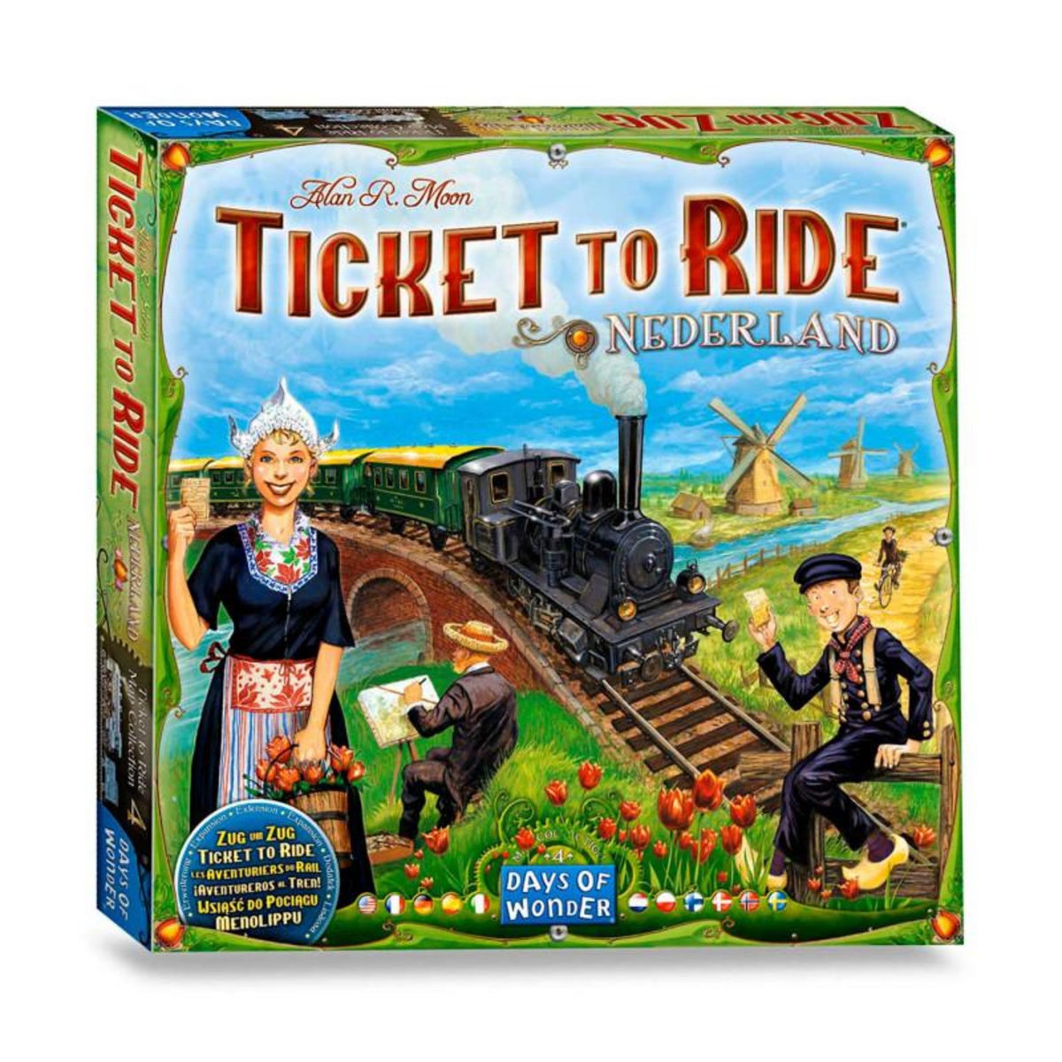 Asmodee ASMODEE Ticket to Ride - The Netherlands Bordspel