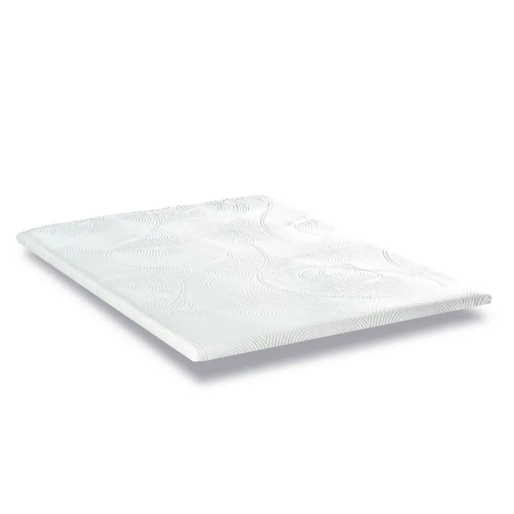 BELLECOUR Surmatelas Mémoire de forme et Gel fraîcheur 6 cm HARMONIE. Coloris disponibles : Blanc