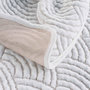 Voir la diapositive 5 : Paris Prix Couvre-Lit & 2 Housses de Coussin  Cassandra  240x260cm Naturel