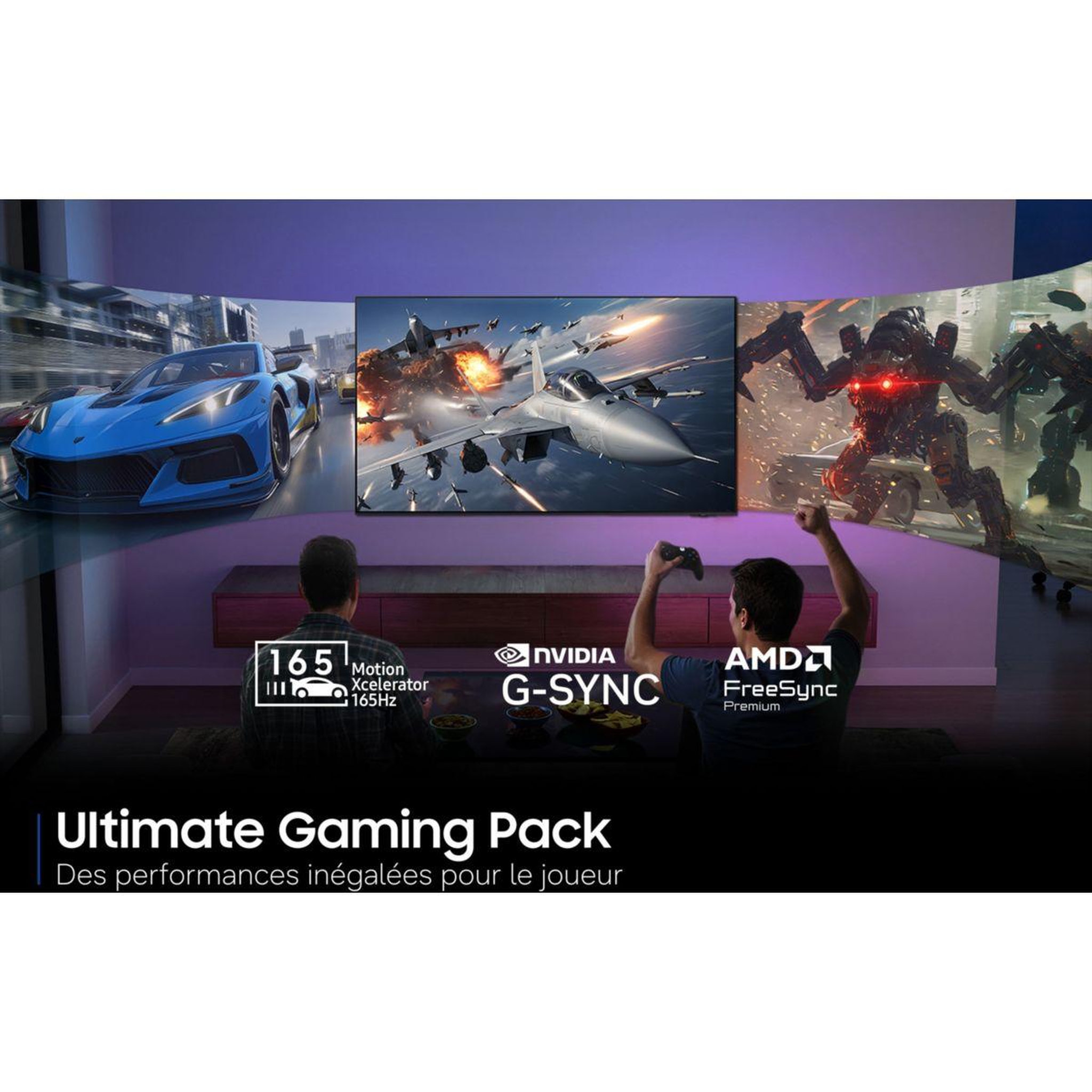 Voir la diapositive 4 : Samsung Tv oled tq55s92h (2026) 55  (138 cm) 4k - expérience gaming, smart tv avec ia, anti-reflet