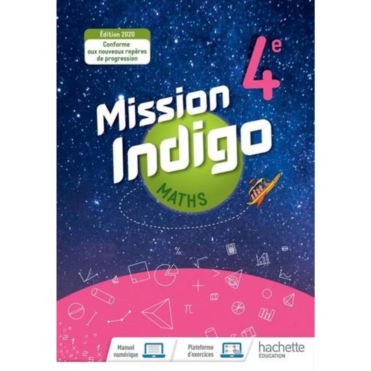 MATHS 4E CYCLE 4 MISSION INDIGO. EDITION 2020, Barnet Christophe