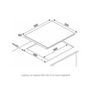 Voir la diapositive 2 : Fagor Table de cuisson à induction 60cm 3 feux 6600w noir - fai3537