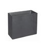 Voir la diapositive 1 : Eda Jardinière Muret Basalt Décor béton 116 L - Gris anthracite - Eda