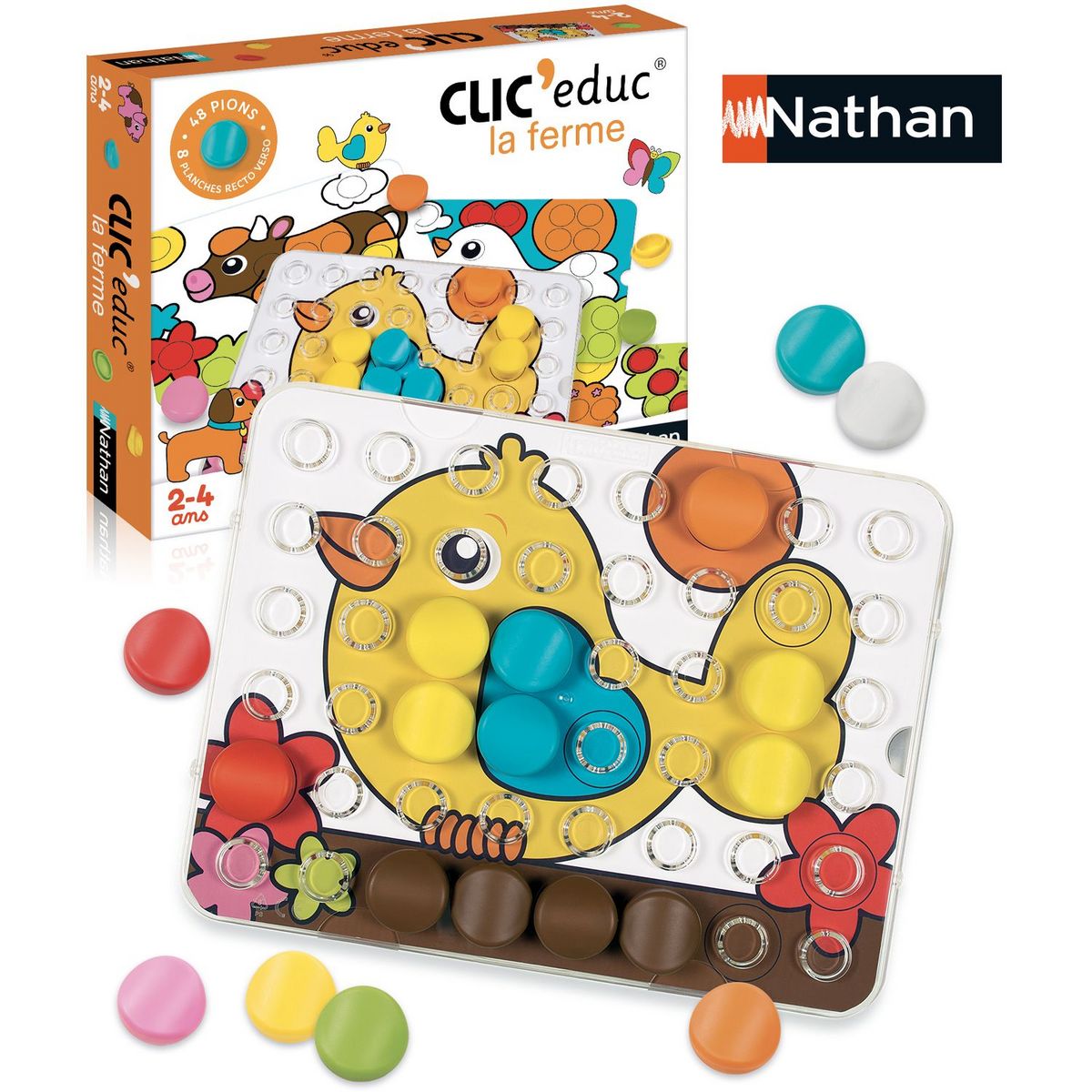 DISET Jeu Clic Educ - La ferme