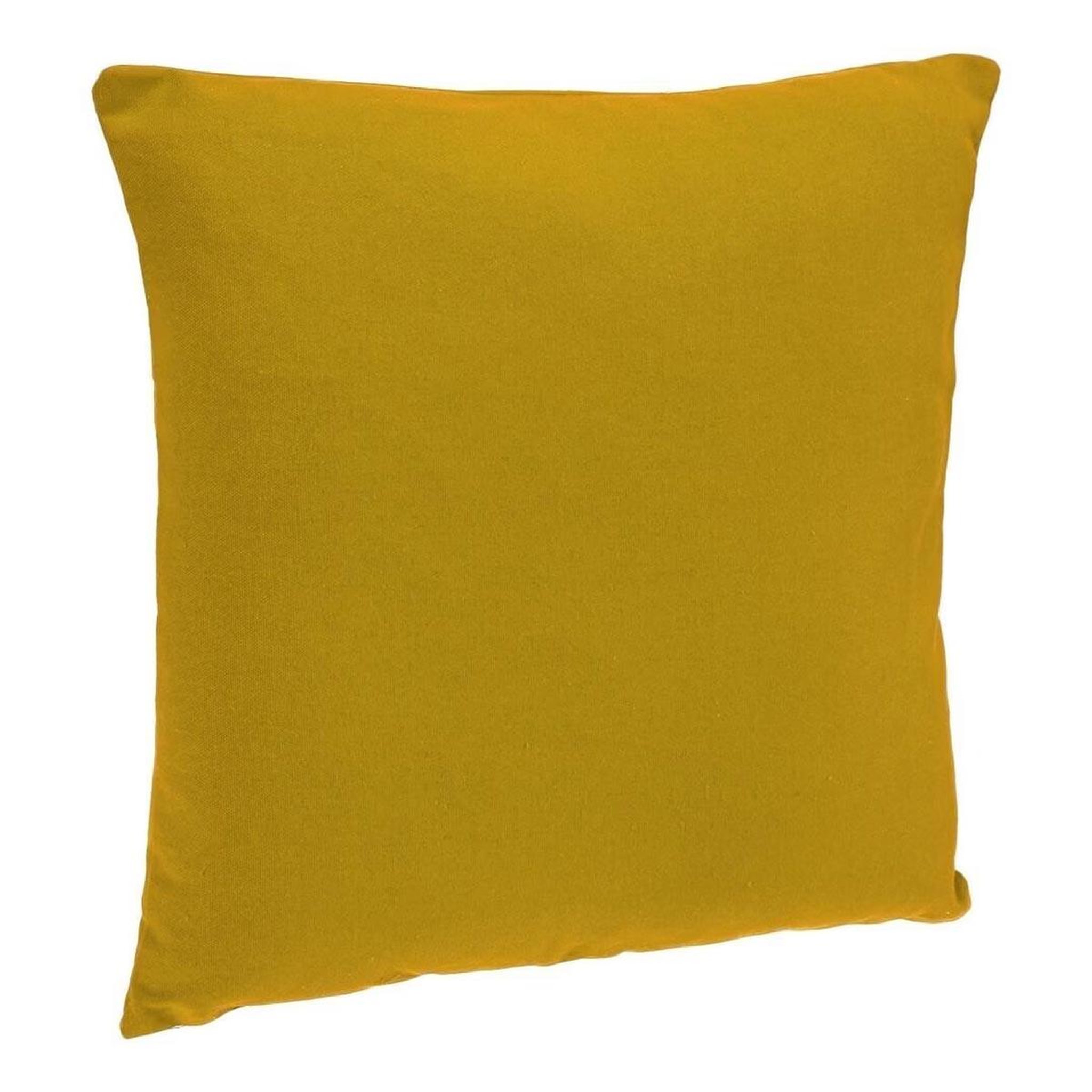 ATMOSPHERA Coussin déhoussable  jovi  38x38cm ocre
