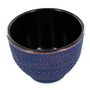 Voir la diapositive 2 : Aromandise Tasse en fonte bleu et bronze - 0,15 L