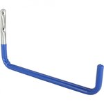 Mottez Crochet gainé simple MOTTEZ, H.24 x l.52 x P.2.5 cm