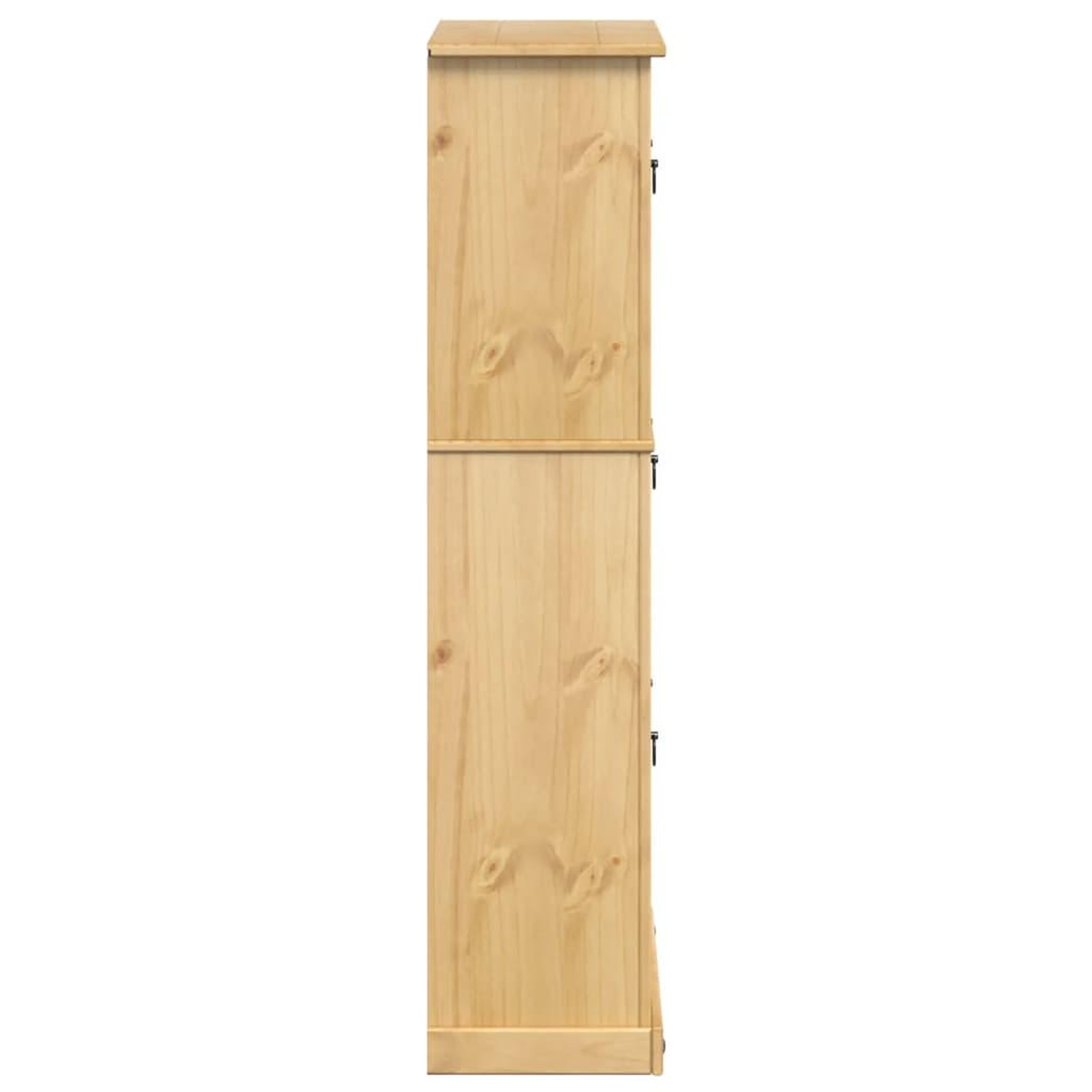 Voir la diapositive 5 : VIDAXL Armoire a chaussures  99x32x138 cm bois de pin massif