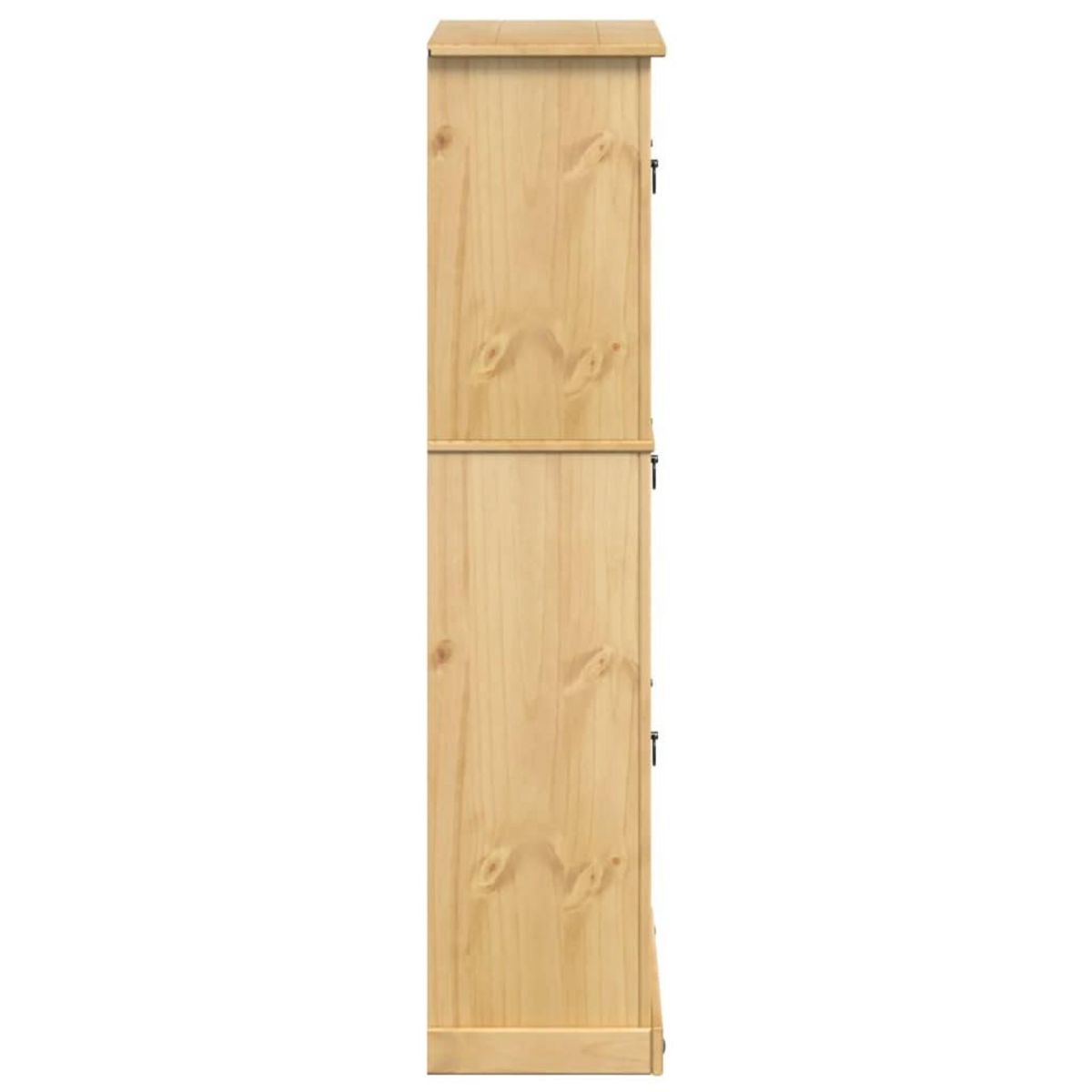 VIDAXL Armoire a chaussures  99x32x138 cm bois de pin massif
