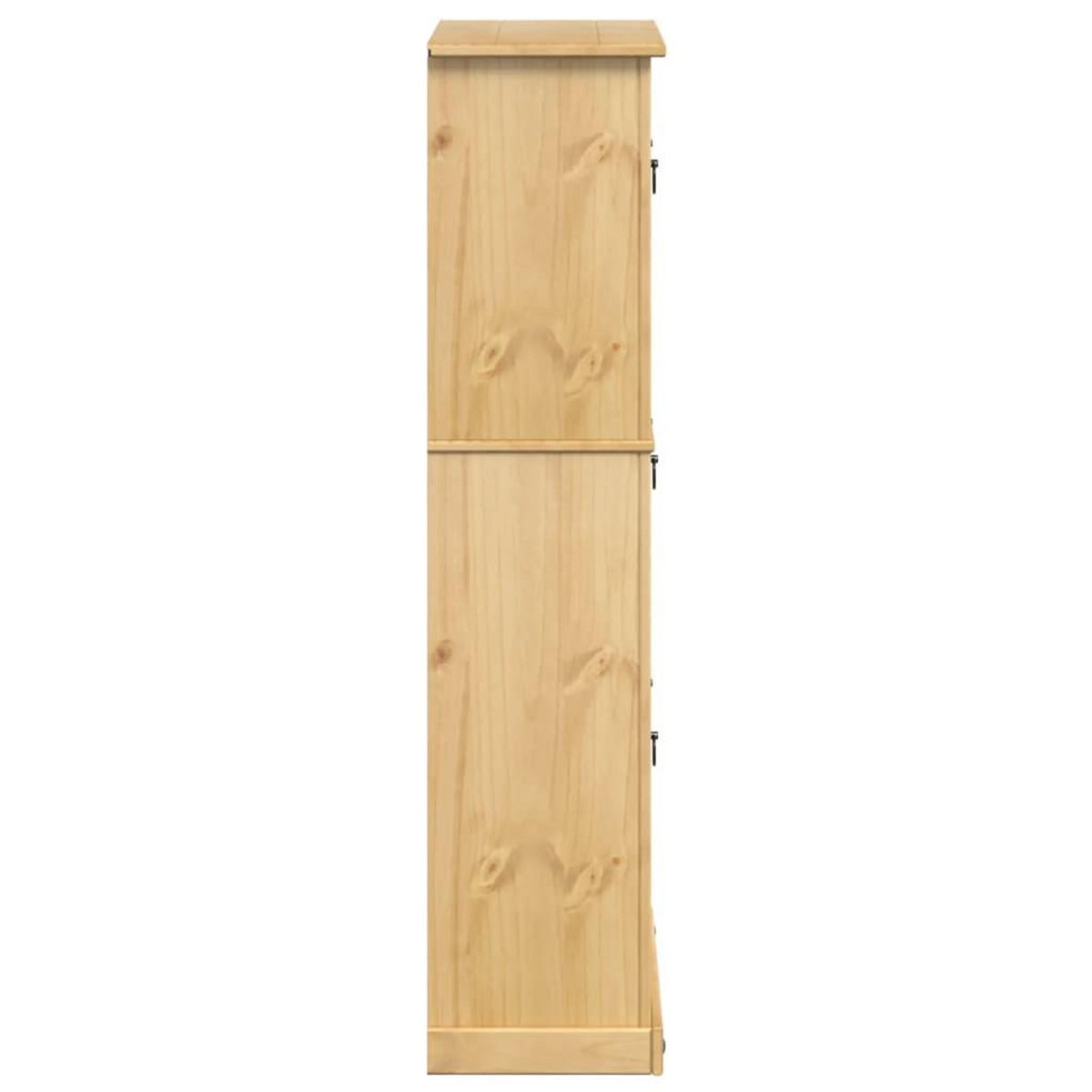 VIDAXL Armoire a chaussures  99x32x138 cm bois de pin massif