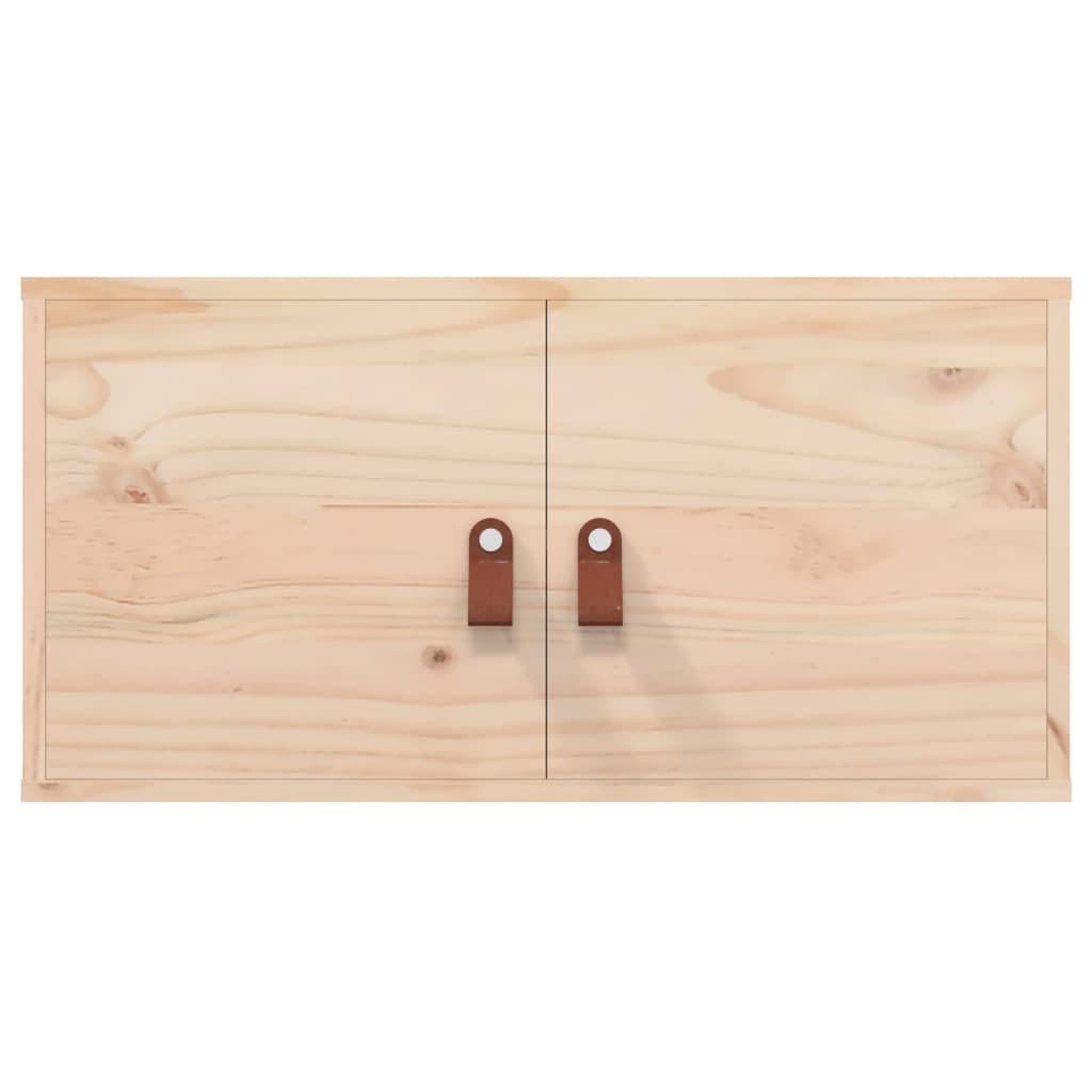 Voir la diapositive 4 : VIDAXL Armoires murales 2 pcs 60x30x30 cm Bois de pin massif