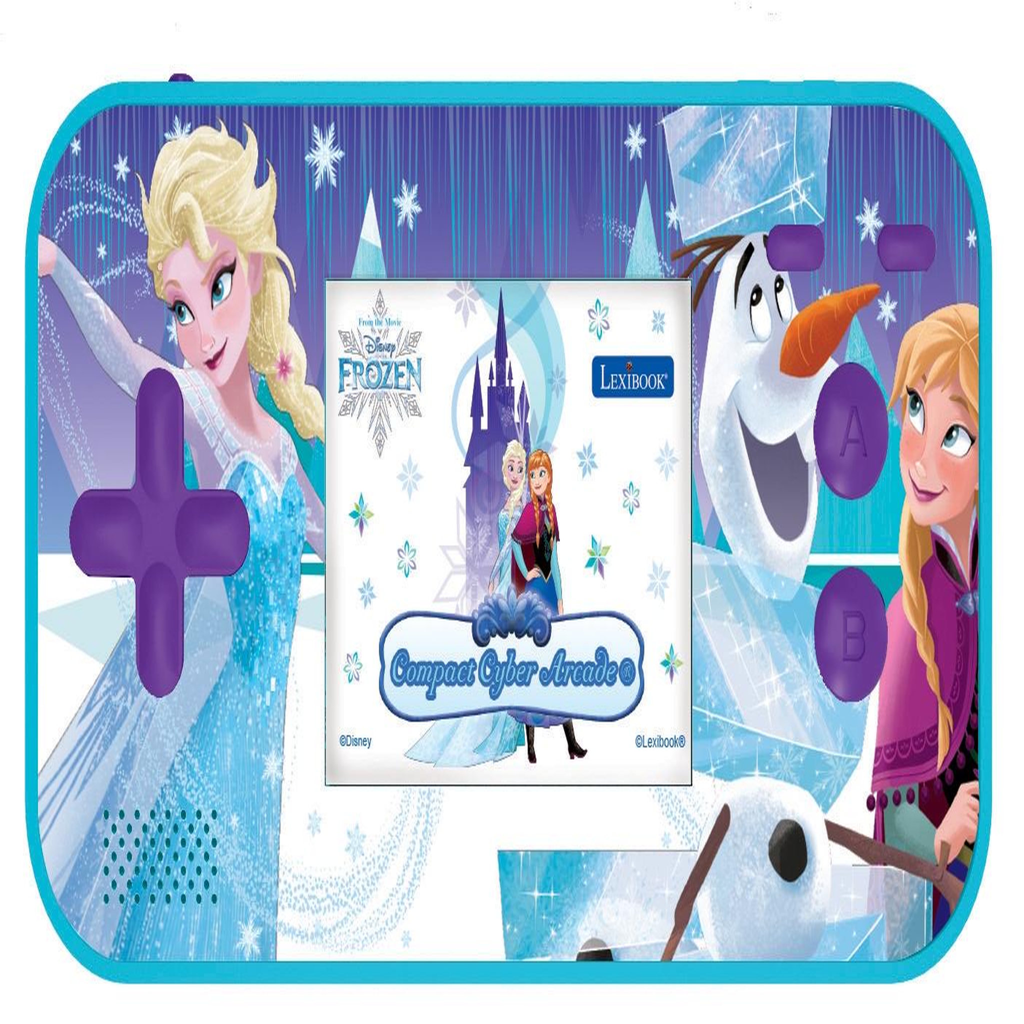 Lexibook Console de jeux portable couleur Frozen Cyber Arcade Pocket