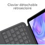 Voir la diapositive 3 : Logitech Etui Combo Touch iPad Pro 11''(M4) Graphite