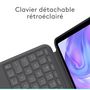 Voir la diapositive 3 : Logitech Etui Combo Touch iPad Pro 11''(M4) Graphite