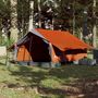 Voir la diapositive 3 : VIDAXL Tente de camping 2 personnes gris et orange impermeable
