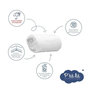 Voir la diapositive 2 : P'TIT LIT Lot de 2 Protege Matelas Bébé Anti Acariens P'TIT LIT - Bouclette 100% coton - Imperméable - 50x85 cm