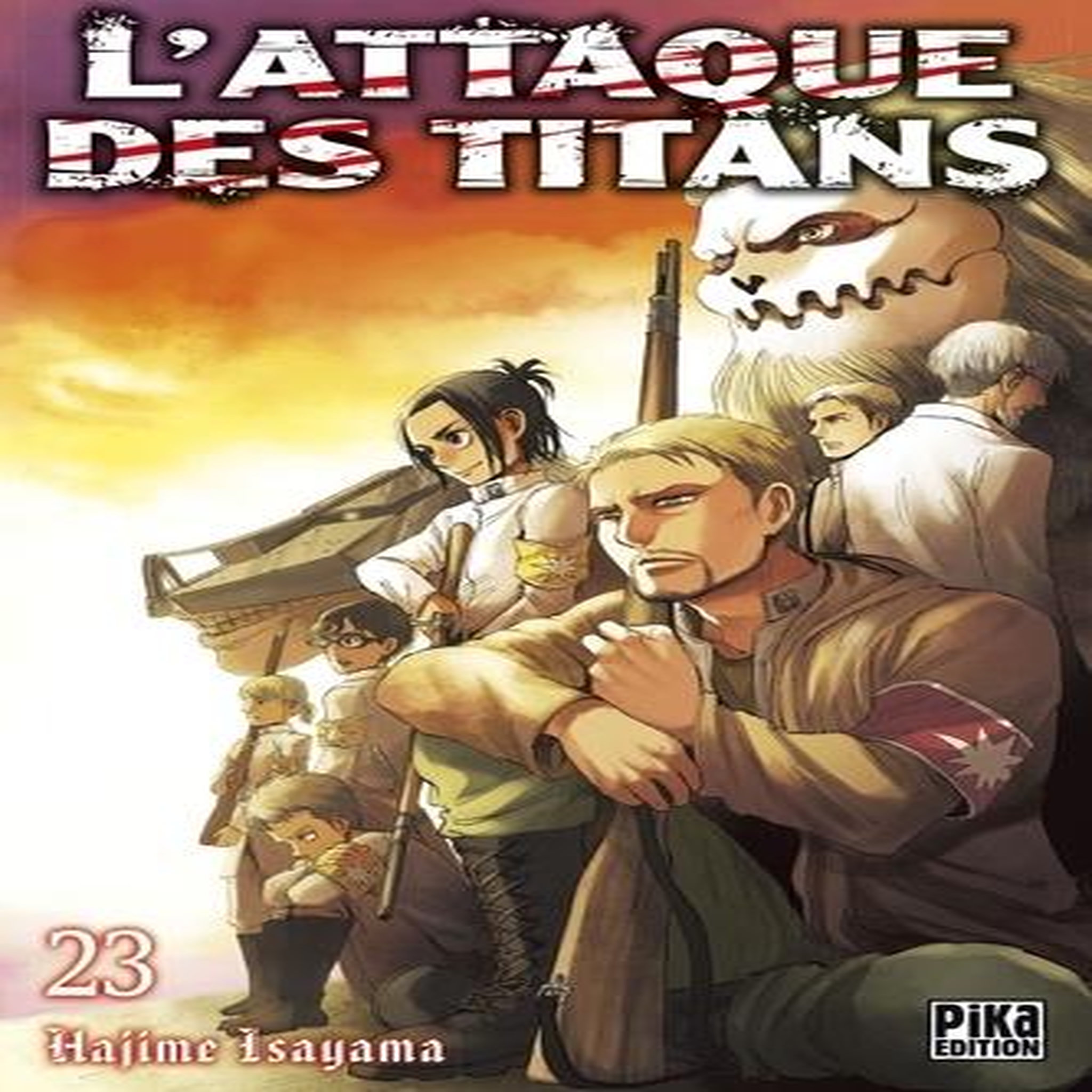 L'ATTAQUE DES TITANS TOME 23, Isayama Hajime