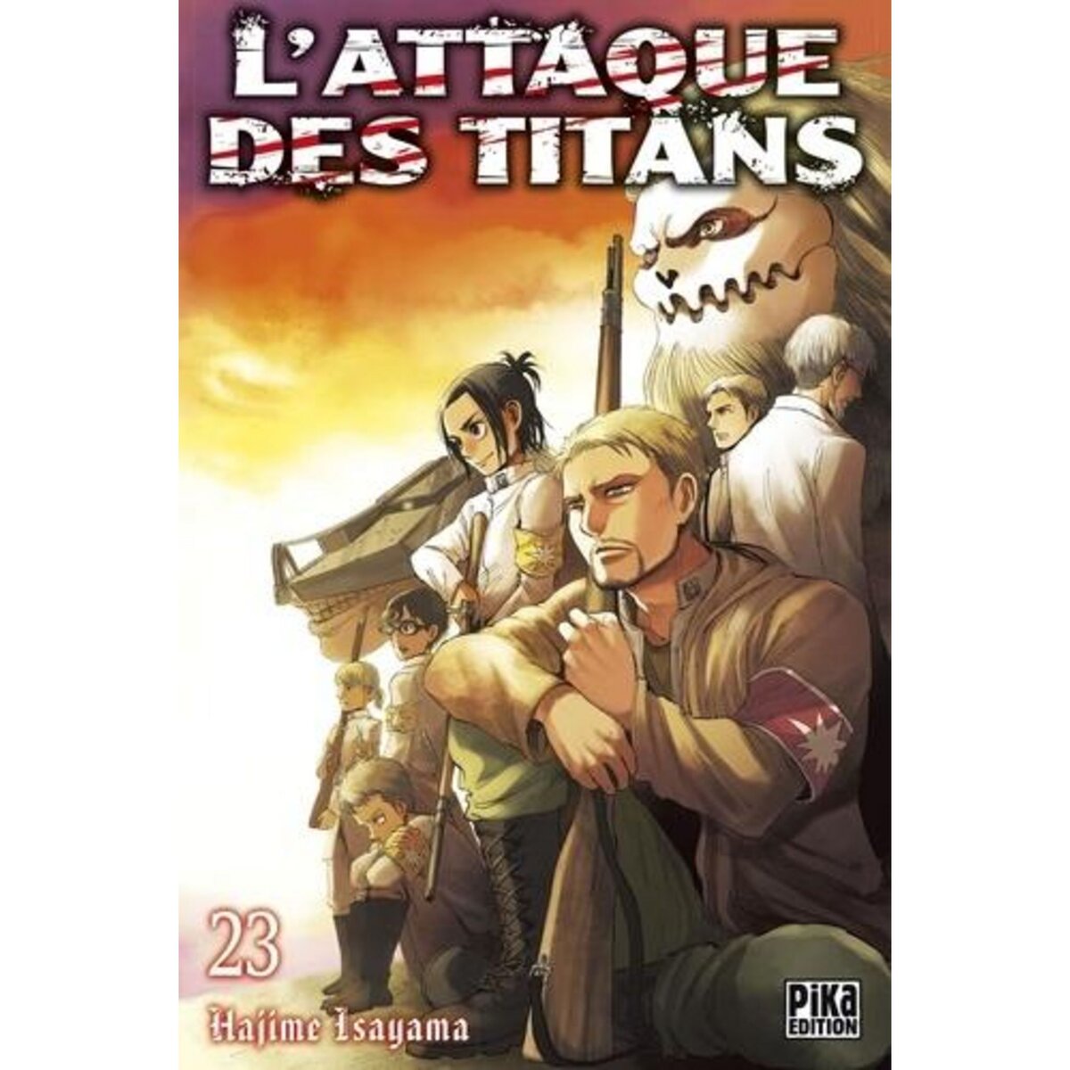 L'ATTAQUE DES TITANS TOME 23, Isayama Hajime