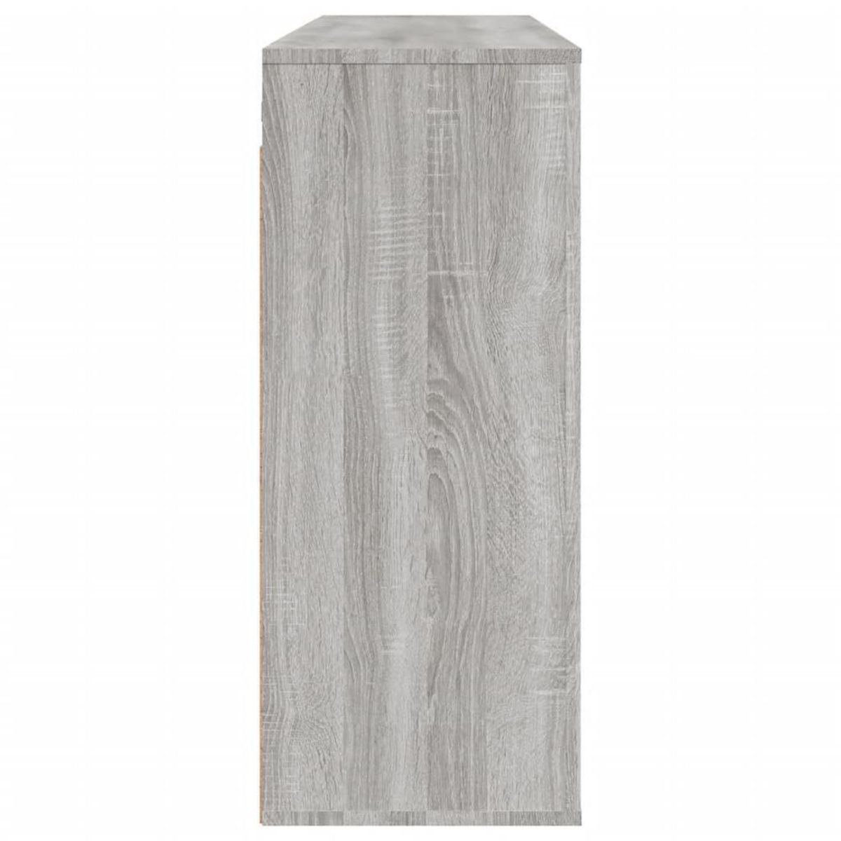 VIDAXL Armoire murale Sonoma gris 80x33x80 cm Bois d'ingenierie