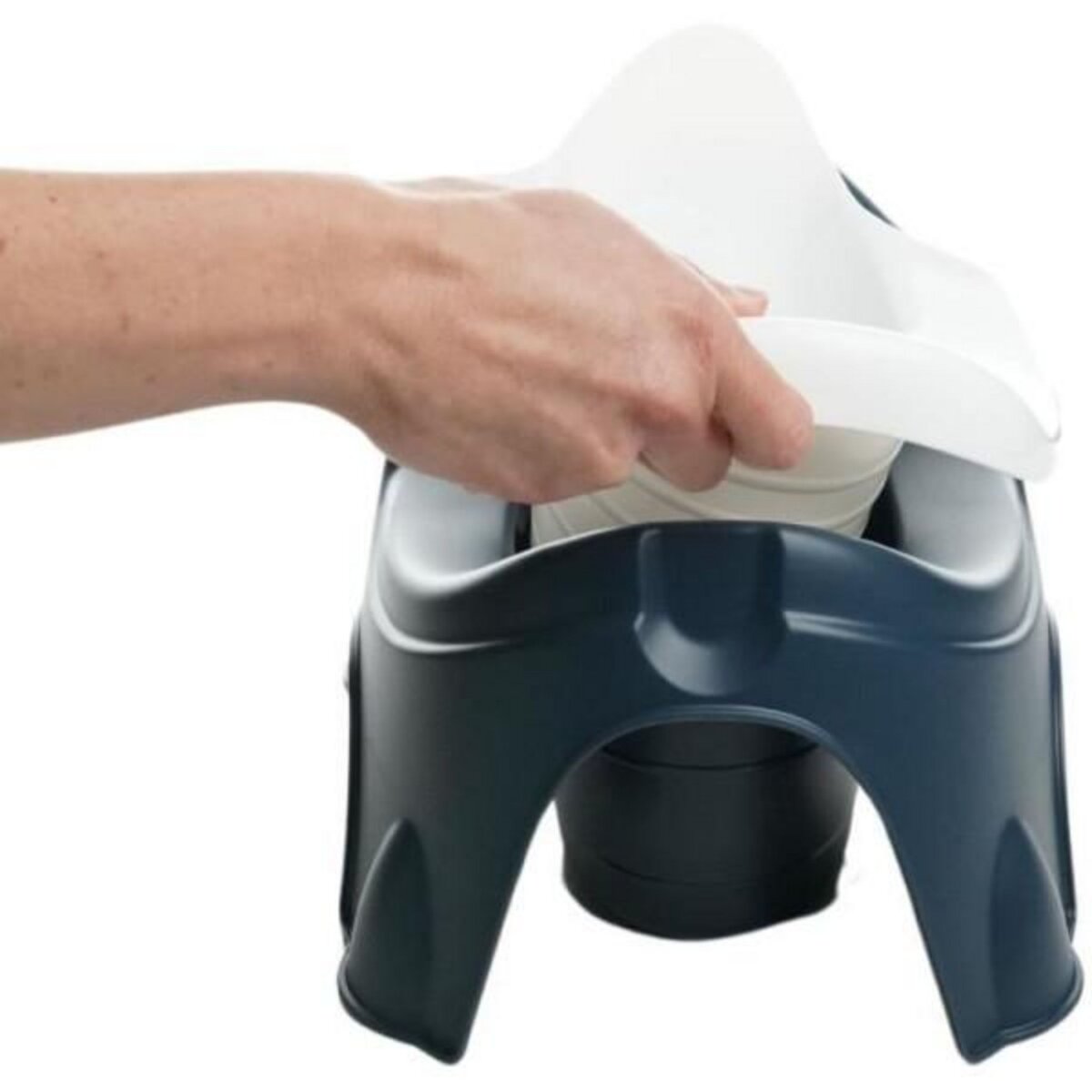 THERMOBABY Pot - THERMOBABY - IDEO - Bleu - Avec écuelle amovible, ergonomique et robuste